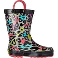 thumbnail image 6 of Western Chief Infant Girls' Western Chief Groovy Leopard Rain Boot, 6 of 7