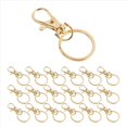 thumbnail image 2 of 100PCS Swivel Clasps Lanyard Snap Hooks with Key Rings, Key Chain Clip Hooks Lobster Claw Clasps for, 2 of 5