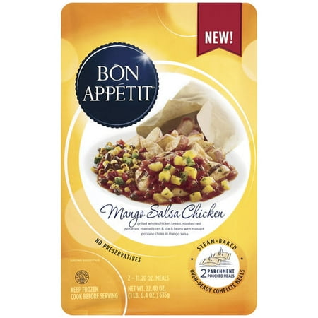 Bon Appetit Oven-Ready Complete Meals Mango Salsa Chicken, 2ct
