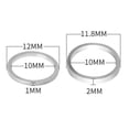 thumbnail image 2 of 20pcs Bicycle Chainring Bolts Washer 1mm/2mm Bike Chain Wheel Screws Gasket Crankset Chain Bolt Washer Ring, 2 of 8