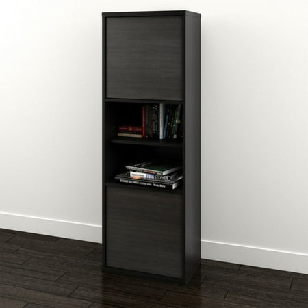 Sereni-T Modular 6-Shelf Bookcase, Black/Ebony (Best Modern Modular Homes)