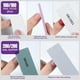 thumbnail image 3 of 24 colores uñas prensadas mate, uñas postizas, juego de uñas postizas acrílicas, uñas prensadas cortas cuadradas, uñas postizas pequeñas con punta meñique, 3 of 5