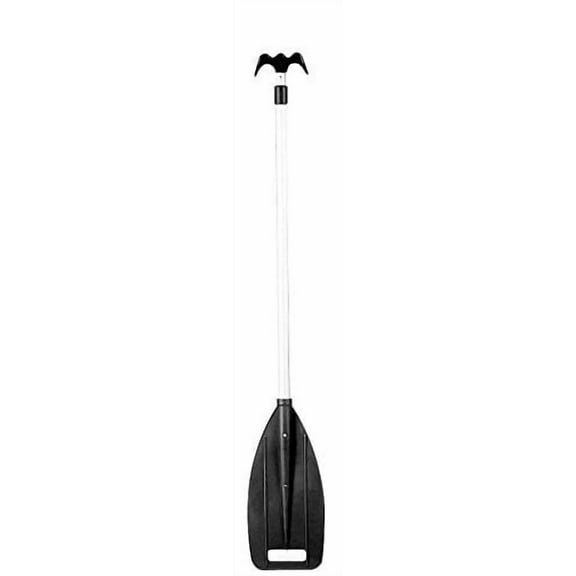Pactrade Marine Boat Kayak Raft Floating Telescopic Oar Paddle & Hook Anodized Aluminum Shaft