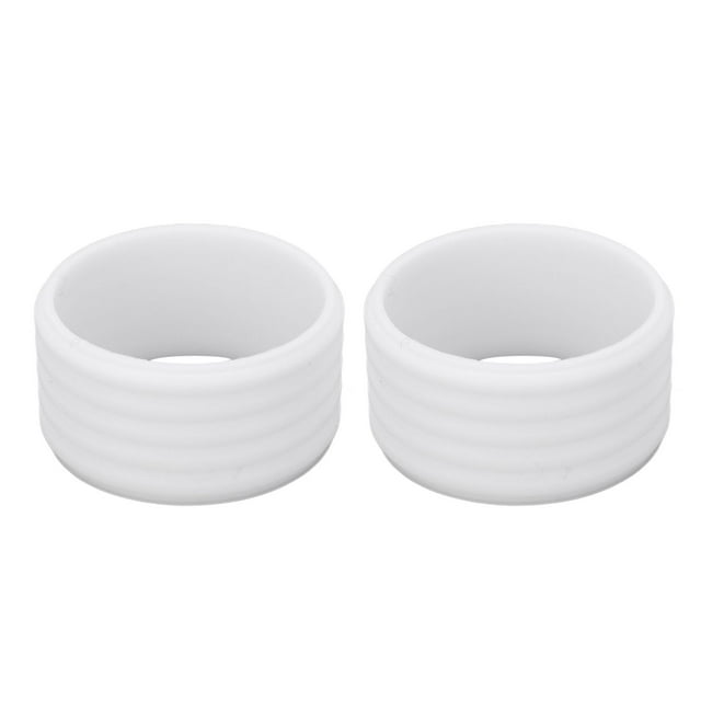 Anneau de Raquette en Silicone Poignée de Raquette de Tennis Anneau Extensible Poignée de Raquette de Tennis Anneau d'Étanchéité de Raquette 2pcs/set Poignée de Raquette de Tennis Anneau de Silicone Absorption de Sueur Tennis