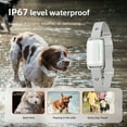thumbnail image 4 of Dog Bark Collar Rechargeable Non-e-shock Training Collar 100M Remote Control for 8-100lbs Small Medium Large, 4 of 8