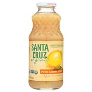 (8 pack) Santa Cruz Organic 100% Pure Lemon Juice, 16 Fluid Ounces