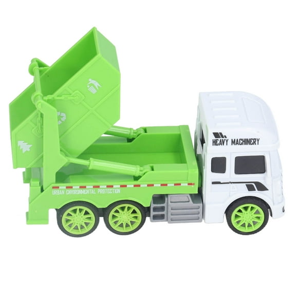 Model Kids Garbage Truck Toys Gliding Cultivate Environmental Education Garbage Truck Plastic Inertial Sanitation Vehicle For Boys Dump Truck
