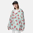 thumbnail image 3 of Lsque Watermelon UPF 50+ Lightweight Sun Protection Men's Women's Long Sleeve Shirt, Hoodie Performance -Small, 3 of 9
