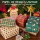 thumbnail image 2 of Papel de Regalo de Navidad, 6 Hojas Kraft 70x50cm Papel de Regalo, con 2 Cordel de Encuadernación, 1 rollo de cinta adhesiva de doble cara, 1 Adhesivo Navideño, Adecu para Navidad, Año Nuevo, 2 of 3