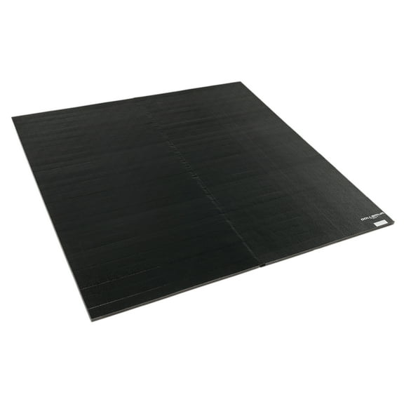 Dollamur 10'x10'x1.25" Martial Arts Mat, Black, Tatami, FLEXI-Connect®