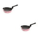 thumbnail image 1 of Bewildely Frying Pan Food Breakfast Egg Ceramic Kitchen Heart Cookware Non-stick Cooking Grilling Household Pot Shaped 2piezas, 1 of 6