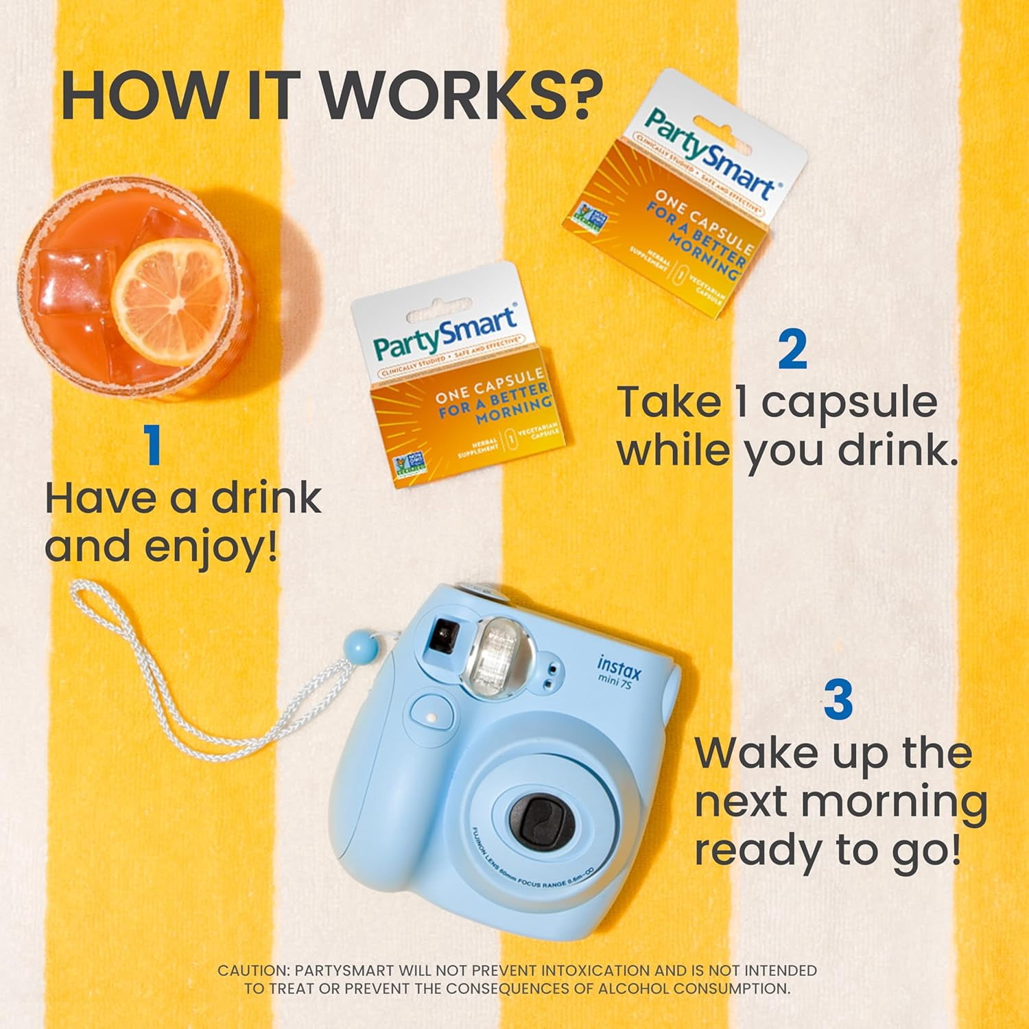 Himalaya PartySmart, One Capsule for a Better Morning after Drinking, Liver Support, 10 Capsules