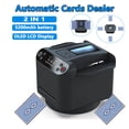 thumbnail image 2 of 2 in 1 LCD Display Automatic Playing Card Shuffler Mixer Games Poker Sorter Machine Dispenser, 2 of 6