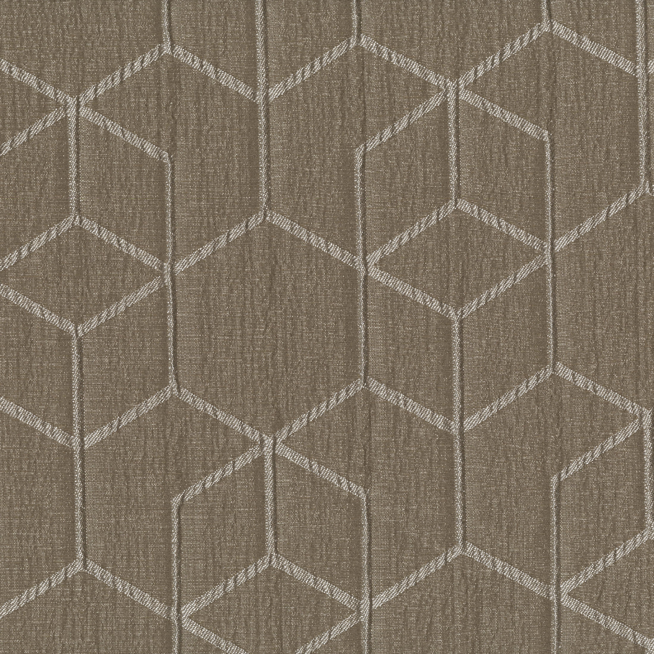 Better Homes & Gardens Blackout Geometric Single Curtain Panel, 50" x 95", Brownstone