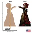 thumbnail image 2 of Advanced Graphics 92 Red Queen Découpe en Carton Taille Réelle, 2 of 5