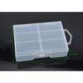 thumbnail image 2 of Battery Storage Box Holder Transparent Portable Hard Large Capacity Safe, 2 of 2