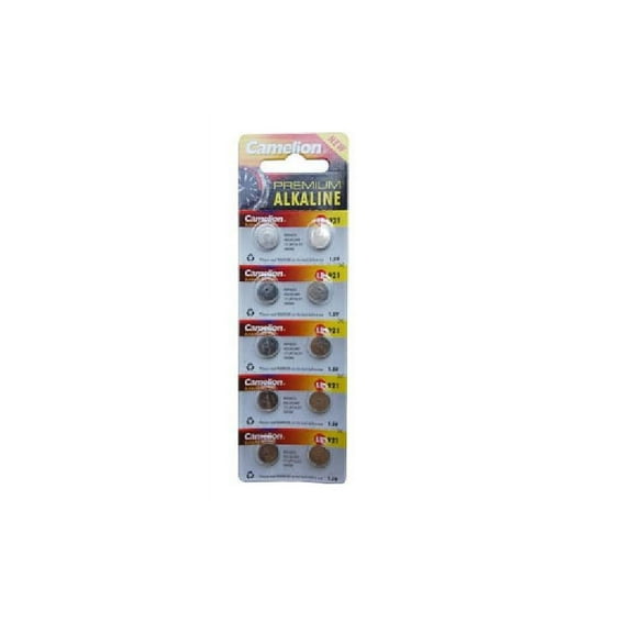 50-Pack AG8 / 381 / 391 / LR1120 Button Batteries