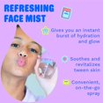 thumbnail image 2 of Bruma facial Pipa Skincare Glow Go, 30 ml, agua de rosas orgánica, 2 of 7