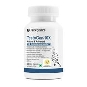 Trexgenics Testogen - 10X Synergistic Testosterone and Athletic Performance Booster  (60 Veg. Capsules)