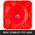 thumbnail image 4 of Base de PVC Traffic Cones VEVOR de 18 pulgadas con collares reflectantes x20, 4 of 9
