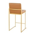 thumbnail image 6 of LumiSource Fuji High Back 26" Fixed-Height Barstool - Set of 2, 6 of 6