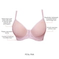 thumbnail image 5 of Parfait Shea Full Bust T-Shirt Bra, Petal Pink, 36DDD, 5 of 5