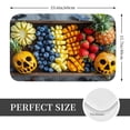 thumbnail image 2 of Pofeuu Halloween Fruit Platter Print Flannel Doormats Rug16"x24"Rug Washable Doormats Indoor Outdoor Rugs for Layered Front Door Mats, Porch, Kitchen, Entryway, 2 of 7