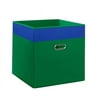 Sourcing Solutions 02-100 RiverRidge Kids Jumbo 16" x 16" Floor Bins, Green with Blue Two-Tone