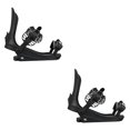thumbnail image 4 of Fijaciones de snowboard para adultos, suministros ajustables, fáciles de usar, equipo para principiantes M negro, 4 of 8