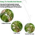 thumbnail image 3 of 200 Pieces Tomato Hook Clips Tomato Support Clips Tomato Vegetable Support Ear Hook Plant Support Clips Garden Support Clips for Supporting or Straightening Plant Stems, Stalks, 3 of 7