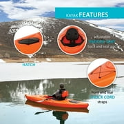 Lifetime Lancer 10 ft Sit-Inside Kayak, Orange (90817)