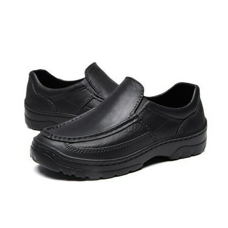 Men Chef Nurse Medical Nursing Shoes Waterproof Non-slip Slip On Safety ...