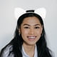 thumbnail image 2 of Linda diadema con orejas de gato para lavarse la cara, diadema para el cuidado de la piel, diadema con orejas de gato, diadema facial para mujeres, diadema de spa para lavarse la cara, 2 of 6