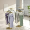 thumbnail image 3 of Height Adjustable Kids Clothing Rack, Freestanding Metal Clothes Garment Rack for Hanging Kids Dress Up, Dance Costume, Heavy Duty Rod for Closet Organizer, Store,Commercial Clothing Organize, 3 of 8