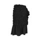 thumbnail image 4 of Gibobby mini faldas de tul para mujer Falda irregular de empalme Falda con dobladillo dividido(Negro, S), 4 of 5