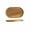 Brown, variant on Wooden Serving Trays Set of 2 - Rectangular Oval Shaped Wood Plates for Bread Fruit Vegetable Dip Sushi - Rustic Serving Platter Shallow Dishes -7.8x4.7x0.6 inch.