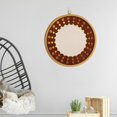 thumbnail image 4 of Espejo colgante de pared con luz nórdica, tocador de decorativo con luz de 11,81 pulgadas para pasillo, , decoración de pared, F Fernando Espejo redondo de pared, 4 of 8