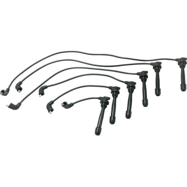 ACS Red Spark Plug Wire Set For Ford F-150 Mustang 5.0L 5.8L – M-12259-C301 (10 Wires)