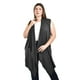 thumbnail image 1 of Chaleco largo asimetrico Roman Fashion /Tallas Extras, 11970 (Negro) negro 40, 1 of 5