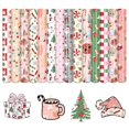 thumbnail image 1 of Vinilo HTV navideño, 14 hojas, 30 x 25 cm, color rosa tintnut, 1 of 7