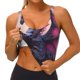 thumbnail image 3 of Fotbe Dragon Sujetador Deportivo Largo sin Aros para Mujer con Almohadillas y Soporte Medio, Transpirable y Absorbente, Camiseta Tipo Chaleco o Tank Top-Small, 3 of 8
