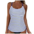 thumbnail image 1 of Women's Lace - Up Swimwear Tops - Underwire, Full Coverage, Push - Up, Tie - Back - Polyester, for Swimming Pool & Beach - Available in Multiple Sizes, 1 of 6