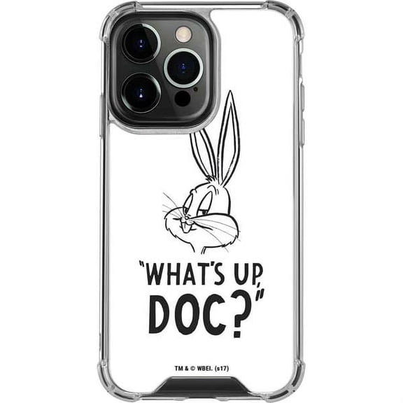 Skinit Cartoons Bugs Bunny Whats Up Doc iPhone 14 Pro Clear Case