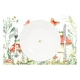 thumbnail image 2 of Ryvnso Placemats Set of 4 Mushroom Frog Butterfly Dining Mats Heat-Resistant Non-Slip Washable Table Mat, 2 of 8