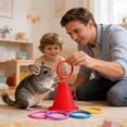 thumbnail image 5 of BotaniNest Rabbit Interactive Educational Interesting Rabbit Rings And Games Suitable For Small Animals Squirrels Birds Cats Hamsters Indoor Or Cages, 5 of 5