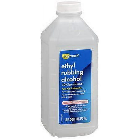 Sunmark Ethyl 70% Rubbing Alcohol, 16 Fl. Oz.