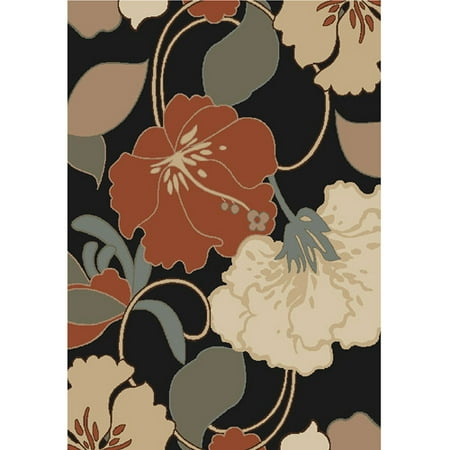 Orian Shannon Area Rug, Black
