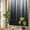 Black, variant on Rainbow Window Privacy Film, Sage Green Black Ombre Static Cling Window Film PVC, Modern Abstract Striped Gradient No Glue UV Blocking Glass Covering, Removable Stained Glass Sticker 17.7''x39.3''