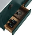 thumbnail image 5 of Venezian Collection - 48" Single Green Bathroom Vanity, - Black Handles.&nbsp;, 5 of 9