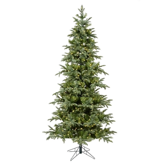 Vickerman 514351 - 7.5' x 48" Addison Spruce 1000 Warm White LED Lights Christmas Tree (A177076LEDEZ)